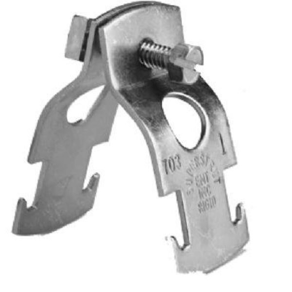 114 Univ Pipe Clamp, Abb, Mfr#: Z703 1 1/4-10